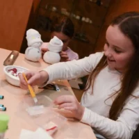 Atelier créatif bonhomme de neige - Mon arbre de Noël