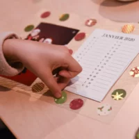 Atelier créatif éphéméride - Mon arbre de Noël