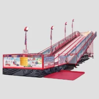 Piste de luge 2 couloirs