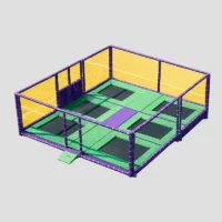 Trampolines remorque